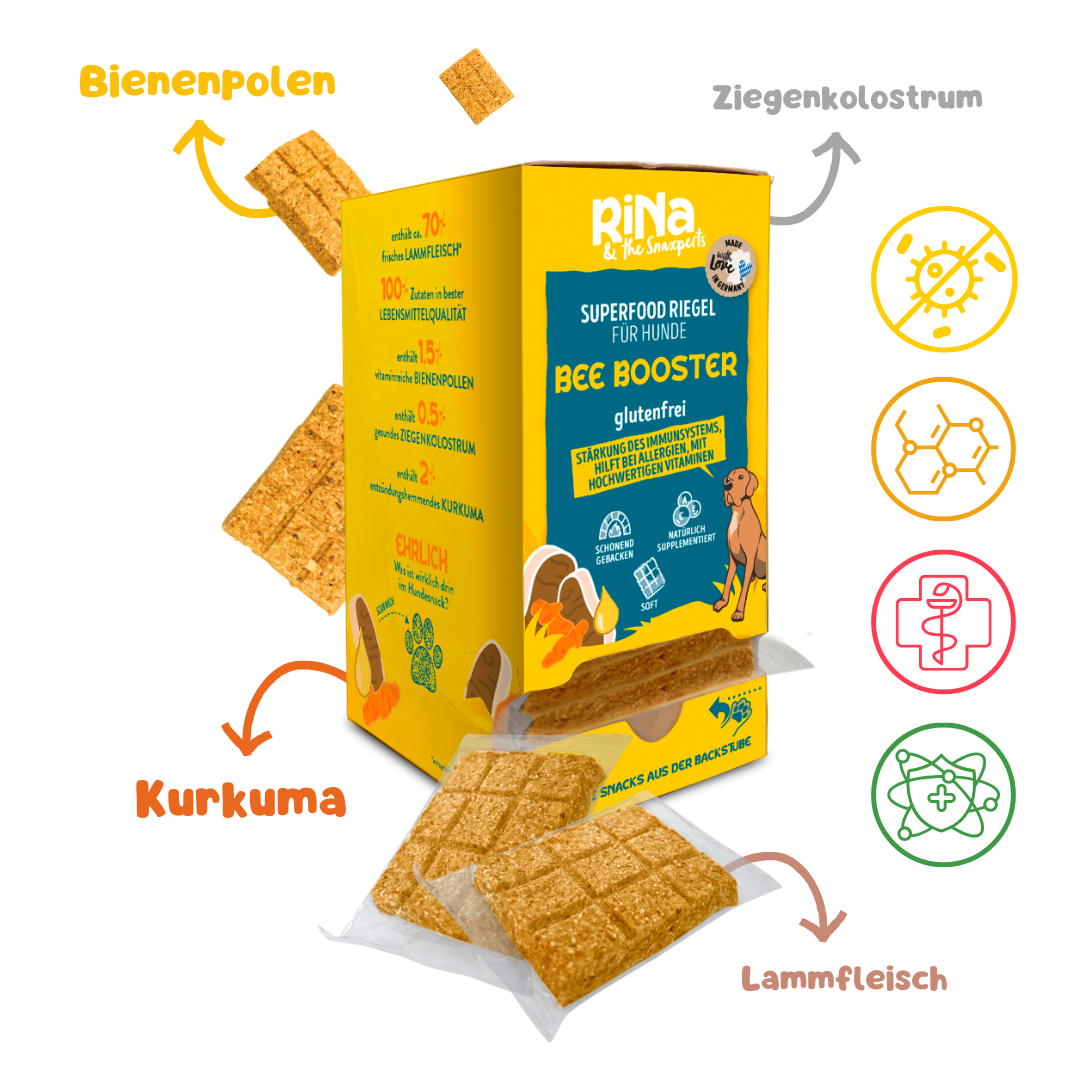 RiNa`s Magic Trio - Funktionale Hundesnacks - 3in1 Probierpaket 900g