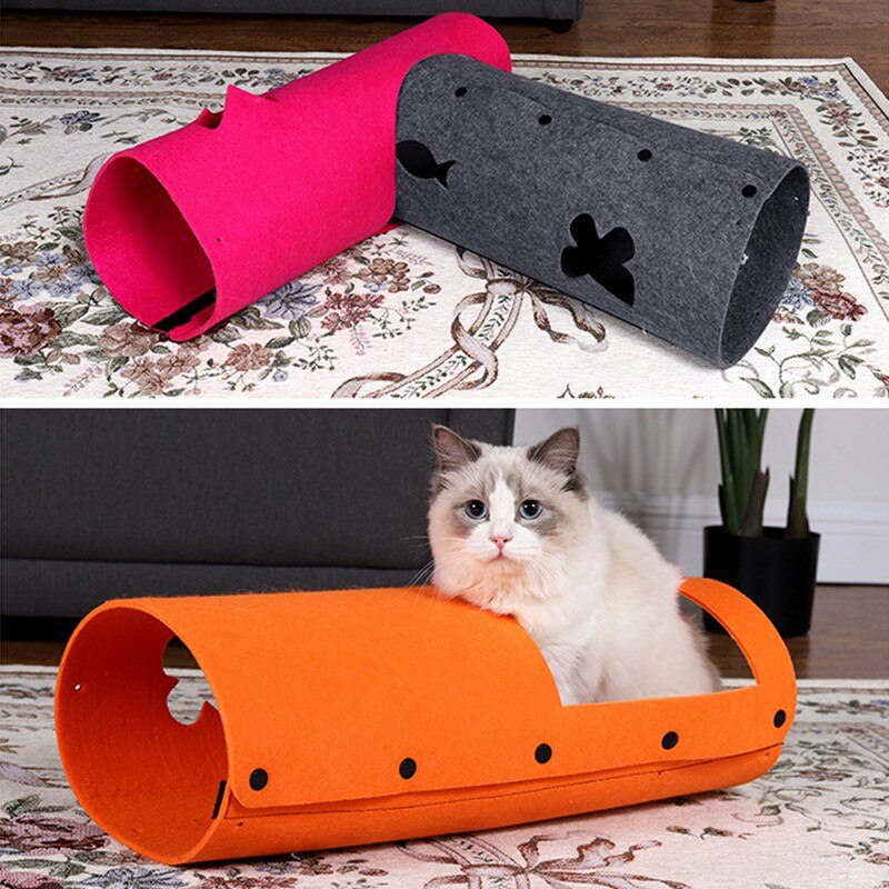 Pet Cat Tunnel Toys DIY Combination Pet Cat Kitty Training Interactive Fun Toy For Cats Rabbit Animal Play Tunnel Tubes